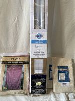 Certifab Cordless Vinyl Mini Blind sealed in packaging in white color, dimensions 54in x 64in, room darkening.