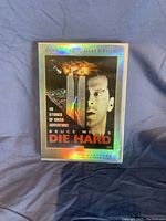 Front cover of Die Hard DVD Special Edition showing holographic Five Star Collection label, Bruce Willis image, and explosive action scene.