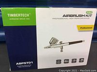 Box front side showing Timbertech brand and airbrush image with model ABPST01
