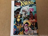 Front cover of X-Men '92 comic book issue #1, variant cover B showing multiple X-Men characters in action poses.