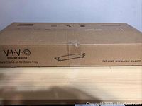 Box labeled VIVO MOUNT-KB05E Quick Clamp-on Keyboard Tray