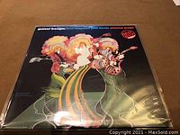 Front cover of Guitar Boogie LP featuring colorful illustrated musicians and title text