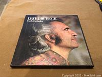 Dave Brubeck Early Fantasies album cover with color photo of the artist in profile.