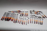 Overview of all flatware pieces