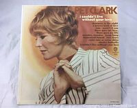 Front cover of vinyl LP album featuring Pet Clark portrait and album title text.