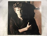 Front cover of the vinyl album showing Don Henley in an artistic monochrome photo.