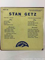 Label side of the record sleeve showing title, track list, and personnel details
