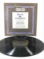 Front view of Brunswick Collectors Series BL 58002 vinyl LP record sleeve and the vinyl record partially out of it showing the label.