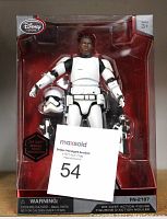 Retail packaged STAR WARS Red Elite Series FINN die-cast action figure with removable stormtrooper helmet.