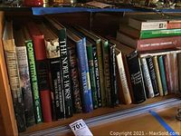 Alternate shelf showing complete driving and noble horse volumes