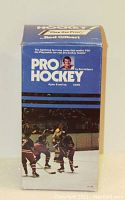 Photo of the Pro Hockey game box featuring a hockey action scene with players and the title 'Pro Hockey by Rod Gilbert'