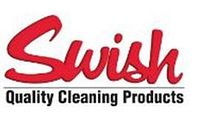 Swish company logo showing the branding of the cleaning product bucket.