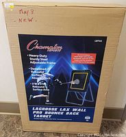 Photo of the box showing branding and main features.