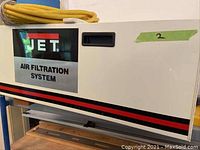 Front view of Jet Air Filtration System unit