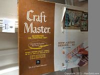 Box front showing Craft Master branding, New Artist Series with 40 colors, marked with water and age damage.