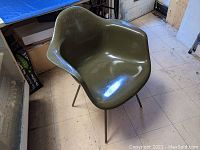 Full three-quarter view of chair