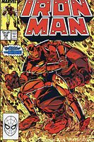 Iron Man comic book issue #238 cover showing Iron Man battling a large robotic enemy.
