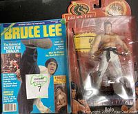 Bruce Lee magazine September 1987 cover showing Bruce Lee in action with magazine details visible