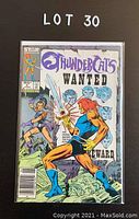 Front cover image of Thundercats #4 comic book from 1986, showing title, artwork and publisher info