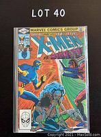 Front cover of The Uncanny X-Men #150 (1981) comic book, showing vibrant Marvel Comics Group and X-Men title with characters Cyclops, Magneto, Storm, and Wolverine in a dramatic confrontation.
