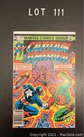 Front cover of Marvel Captain America #274 comic book displaying detailed artwork and title.