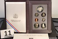 Full set in original box from United States Mint with Certificate of Authenticity