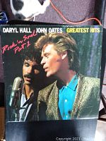 Vinyl LP album cover featuring Daryl Hall and John Oates, titled Greatest Hits Rock n Soul Part 1.