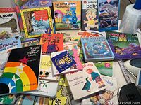 Collection of children's books for under 5 years including various titles and colorful illustrated covers