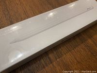 Box of Apple Pencil (2nd Generation) showing side profile image of the stylus and product name.