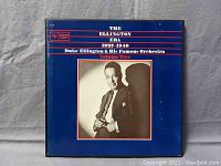 Photo of the Duke Ellington box set cover showing the title 'The Ellington Era 1927-1940 Duke Ellington & His Famous Orchestra Volume Two'.