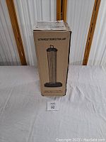 Box front showing image and basic product info for FiGoal Ultralight UV Disinfection Lamp.