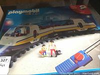 Playmobil RC train in original box with remote control and two figures