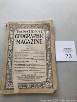 Full cover photo showing the entire front page of the magazine dated April 1917 with visible text and some wear on edges.