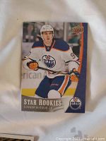Close-up of Connor McDavid Star Rookies card