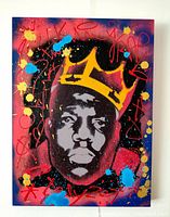 Front view of painting showing full artwork