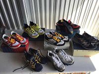 Overview of all seven pairs displayed on table