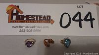 Three rings displayed next to Homestead Move and Estate Services lot card