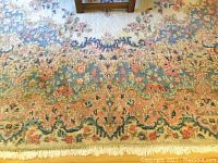 Close-up of central pattern and fringe