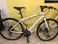 Side view of entire bicycle