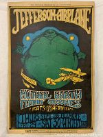 Front view of the poster showing main design, text, and color details.