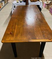 Angled view showing tabletop surface and environment