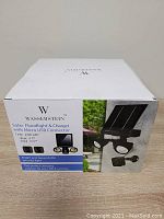 Box packaging showing Wasserstein branding and product compatibility details with Blink XT2 and Blink XT cameras.