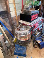 Generator, tool caddy, hot shot pipe thawing machine