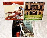 Photo of three Rolling Stones LP jackets: Undercover, Hot Rocks 1964-1971, Big Hits (High Tide and Green Grass)