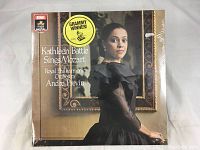 Front cover of sealed vinyl LP album showing Kathleen Battle portrait and Grammy Winner sticker