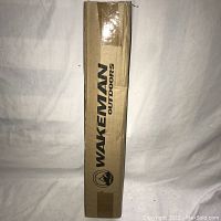Box showing Wakeman Outdoors branding on the side.