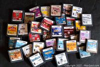 Photo showing 35 Nintendo DS game cartridges assorted titles.