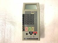 Front view of Fluke 8062A True RMS Multimeter showing display, function buttons, and input terminals