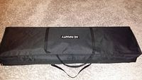 Black AC Infinity branded carry bag for storing tent components