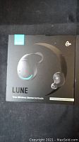 Single box of Lune True Wireless Stereo Earbuds front showing product image and branding.